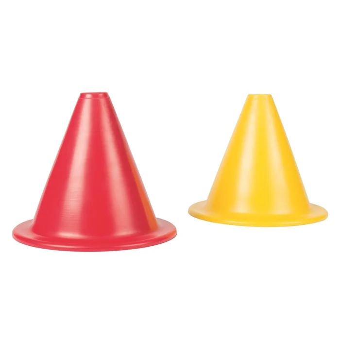Cônes d&rsquo;entraînement souples Megaform (x6) [Taille 15,5 cm]