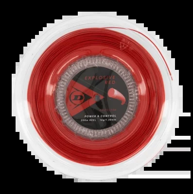 Cordage de Tennis Dunlop Explosive Red 16G Red 1,3mm/200m