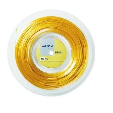 Cordage de Tennis Luxilon 4G Reel Gold 1.25mm/200m