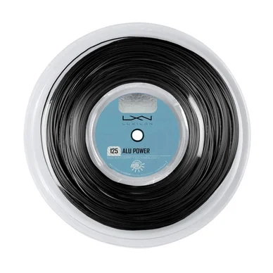 Cordage de Tennis Luxilon Alu Power Black 1.25mm / 220m