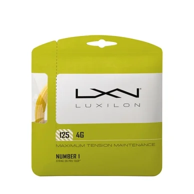 Cordage Luxilon 4G Gold 1,25mm/12m