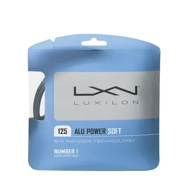 Cordage Luxilon Alu Power Soft Silver 1,25mm/12m