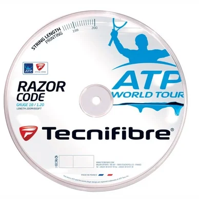 Cordage Tecnifibre Bob 200M Razor Code Bleu 1,20