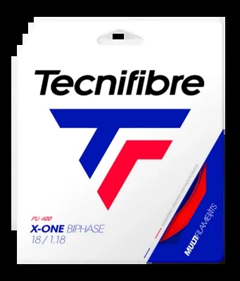 Cordage Tecnifibre X-ONE BIPHASE 1,18 Red
