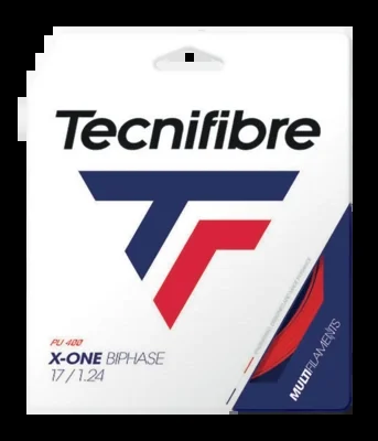 Cordage Tecnifibre X-ONE BIPHASE 1,24 Red