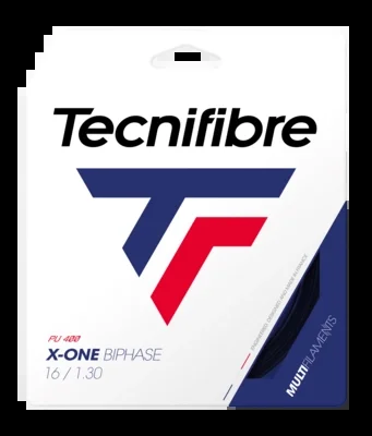Cordage Tecnifibre X-ONE BIPHASE 1,30 Black