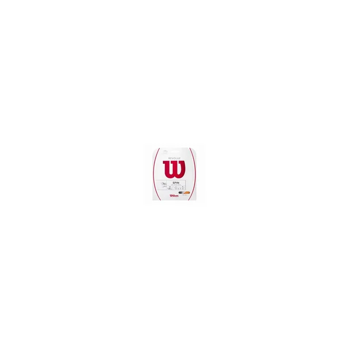 Cordaje de tenis WILSON REVOLVE ORANGE 125 CON CORREA