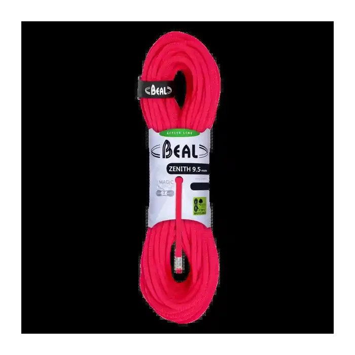 Corde d’escalade à simple Zenith 9.5 mm poupée de 70 m Béal Commande En Gros