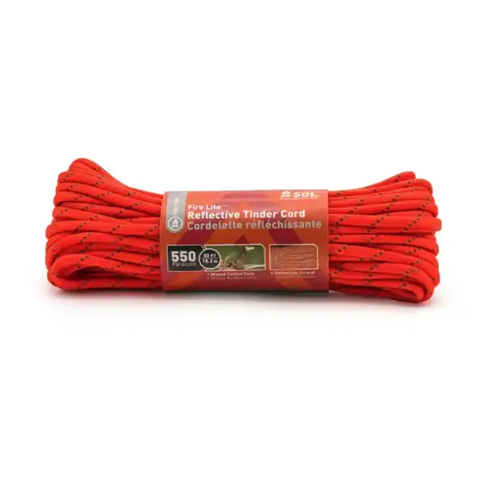 Corde mèche inflammable réfléchissante Sol Super Prix