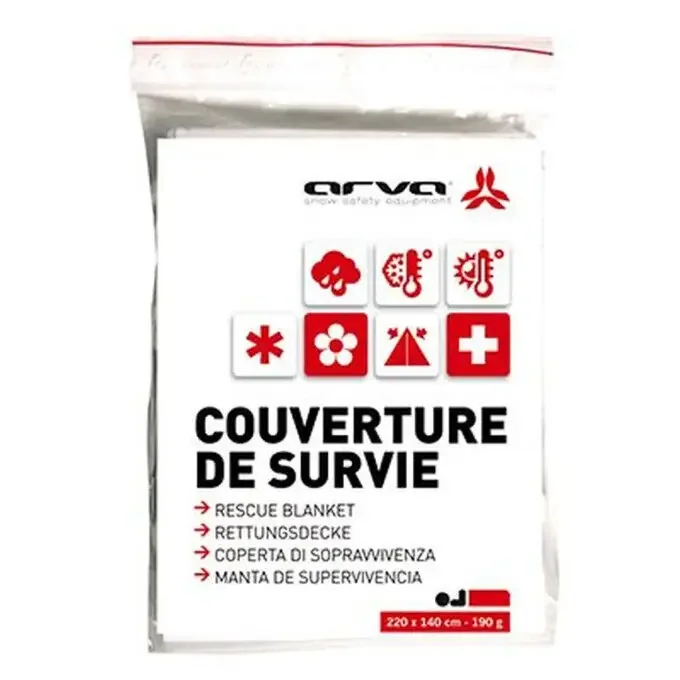 Couverture de survie OR 60 GR ARVA Bon Marché