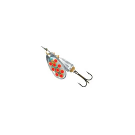 Cucharillas Vibrax Hot Pepper Plata Rojo (5 Uds.)
