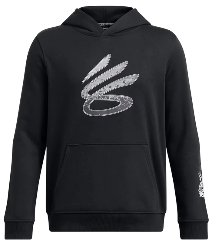 Curry Splash Boys’ Hoodie « Black »