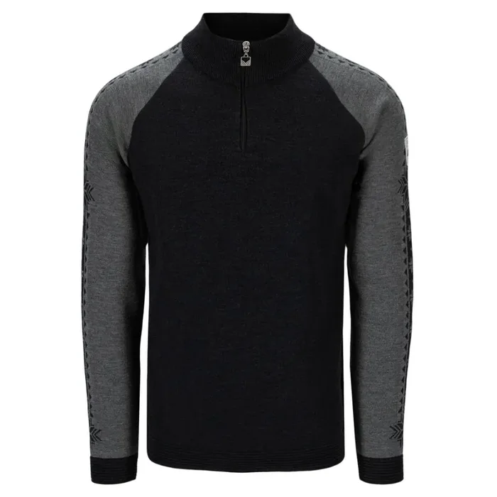 Dale of Norway Geilo, sweater, hommes, noir Nouvel Arrivage