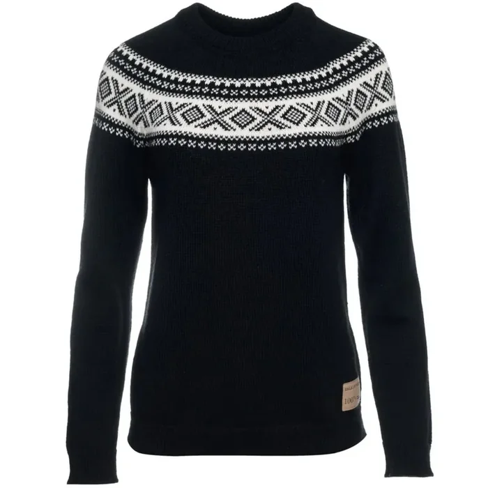 Dale of Norway Vågsøy, sweater, femmes, noir Bon Marché