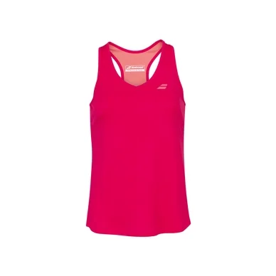 Débardeur Babolat Girls Play Tank Top Red Rose