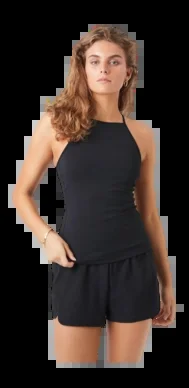 Débardeur Björn Borg Women Borg Strap Tank Black Beauty
