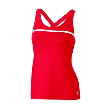Débardeur de Tennis Wilson Women Team Tank Red
