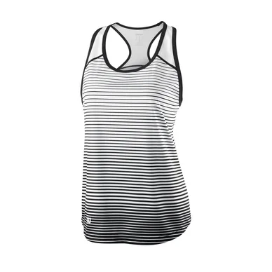 Débardeur Wilson Women Team Striped Black White