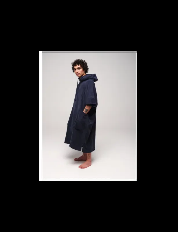 Dernière Chance Poncho ALL IN Organic – Navy Blue
