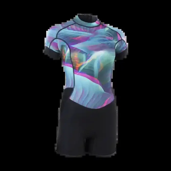 Dernière Chance Shorty neoprene femme ion amaze 2.5 ss backzip tropical