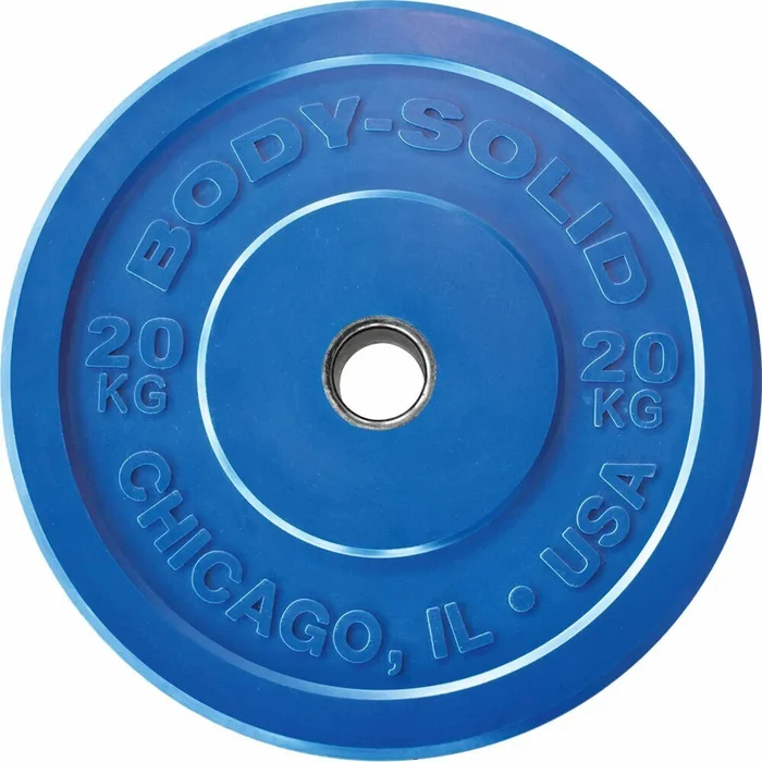 Disque de musculation Body Solid Chicago Olympic [Taille 20 kg]