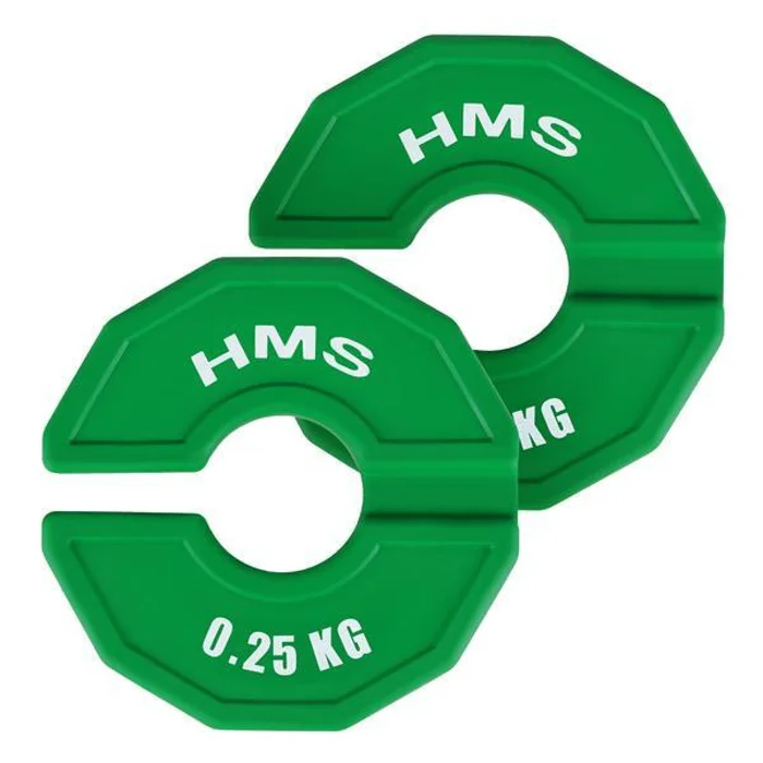 Disque de musculation et équipement superposition HMS TSN25 [Taille 2×0,25 kg]