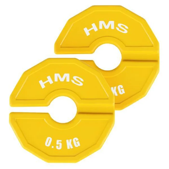 Disque de musculation et équipement superposition HMS TSN50 [Taille 2×0,5 kg]