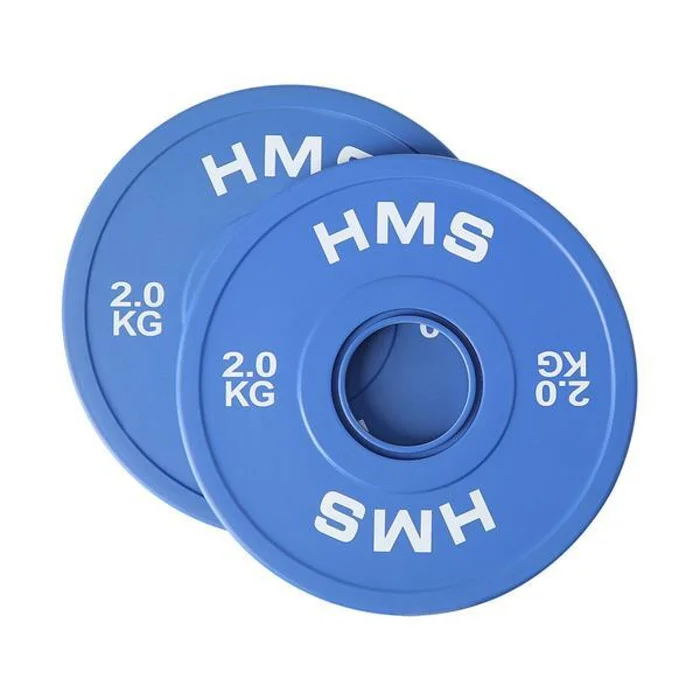Disque de musculation HMS CBRS20 [Taille 1,9×19 cm]