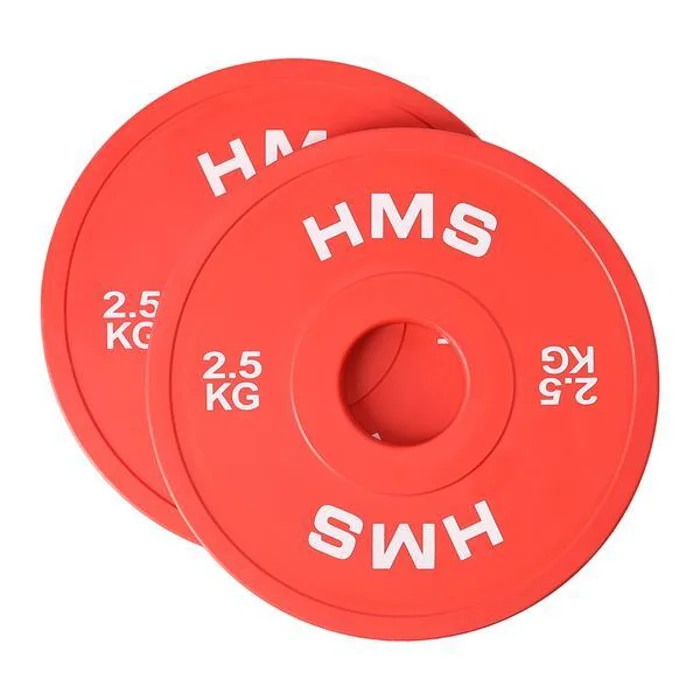 Disque de musculation HMS CBRS25 [Taille 1,9×21 cm]