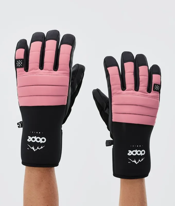 Dope Ace 22 Gants de Ski Pink Garantie Incluse