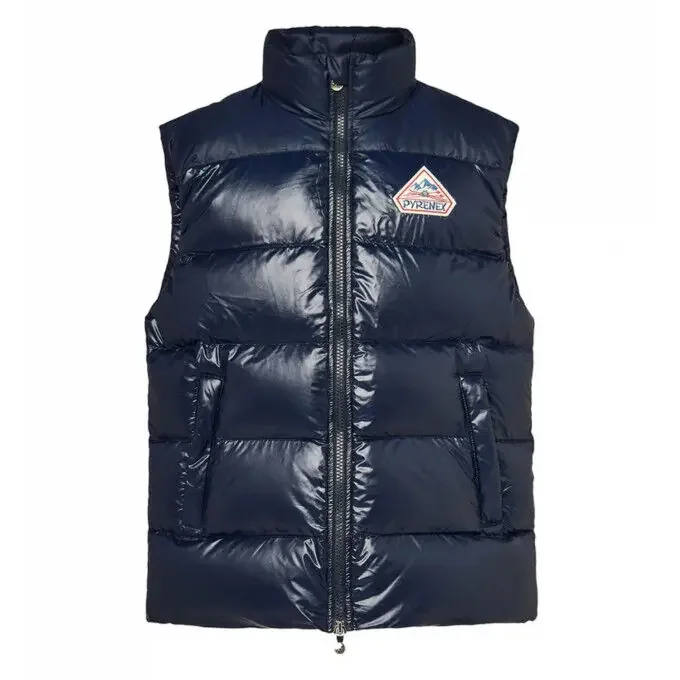 Doudoune unisexe sans manches PYRENEX John – Amiral Vente Flash