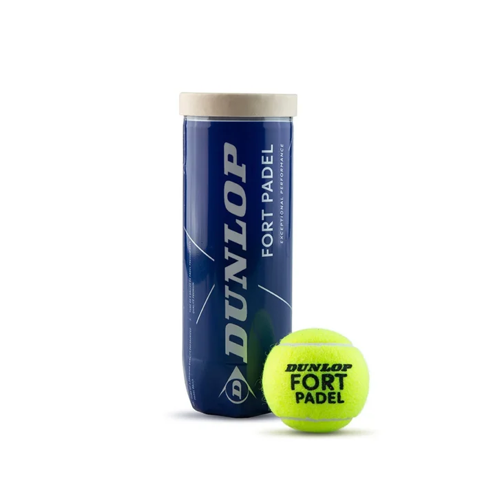 Dunlop Fort Padel – Can of 3 Balls