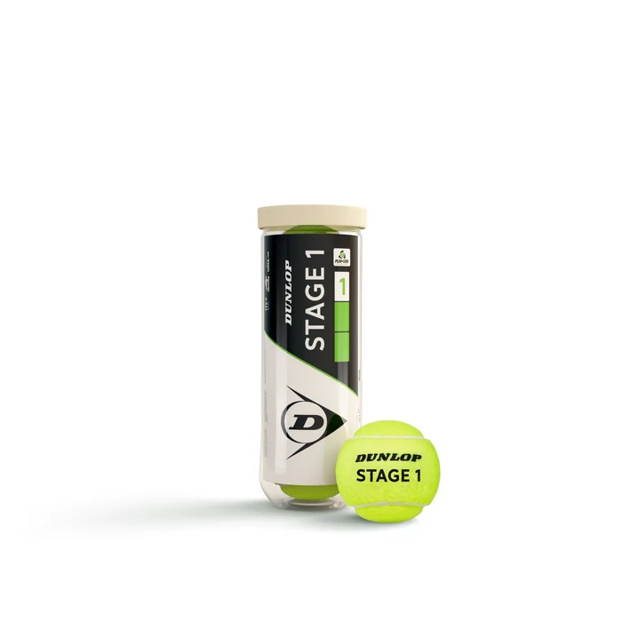 Dunlop Stage 1 Green – Pack of 3 Balls