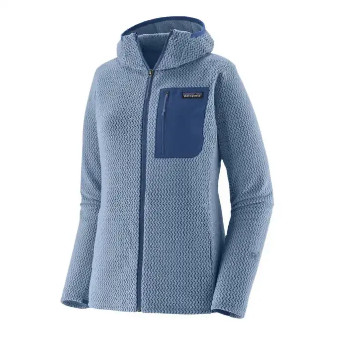 Édition Limitée Veste polaire à capuche Femme Patagonia R1® Air – Barnacle Blue