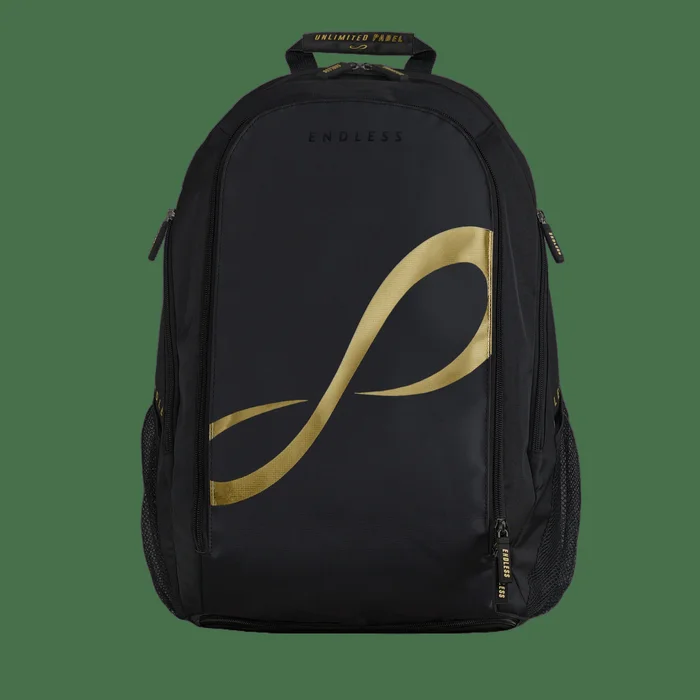 Endless Icon Black Gold Backpack