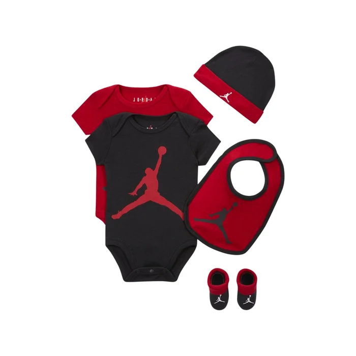 Ensemble de 5 pièces bébé Jordan Core [Taille 0/6 mois]
