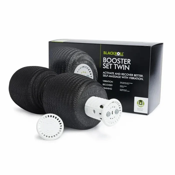 Ensemble de rouleau de massage Blackroll Booster Twin