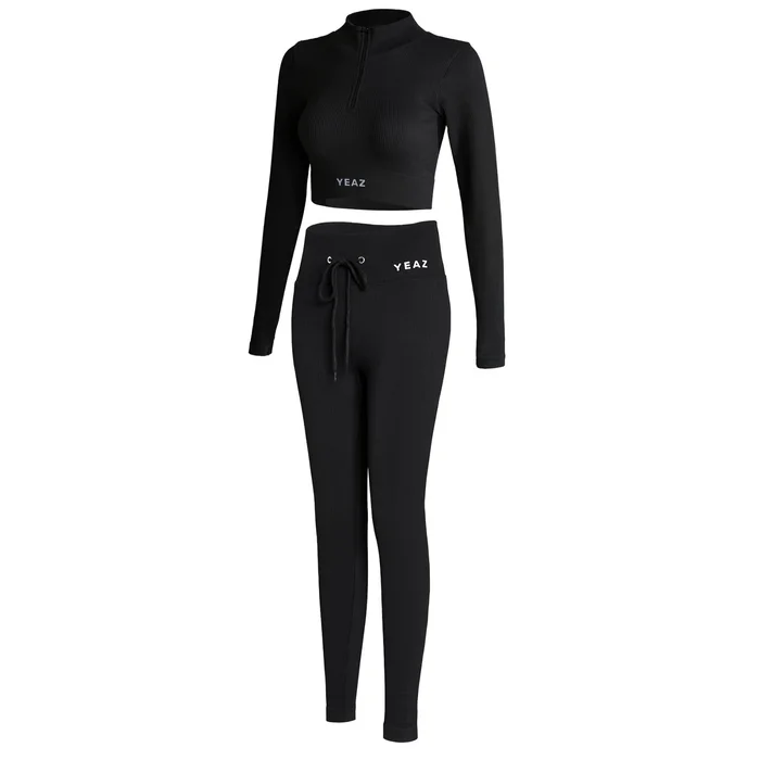 Ensemble veste de survu00eatement et legging taille haute femme Yeaz Runway [Taille S]