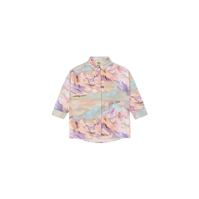 Exclusif Chemise à manches longues femme EYAUTA PRINTED – Montanea Print