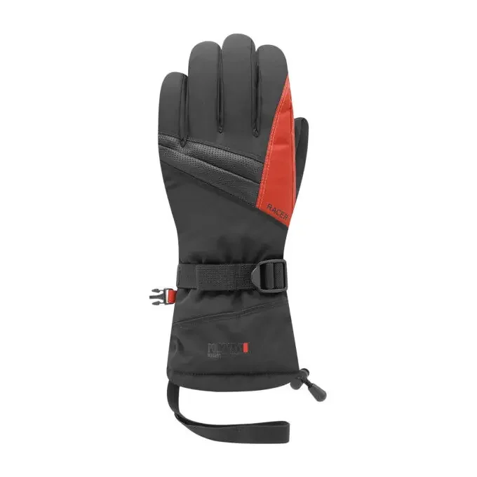 Exclusif Gants de ski homme Racer Logic 4 – Black/Red