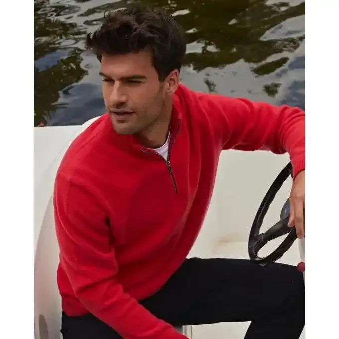 Exclusif Pull pour Homme Mise au green GASTON Corail