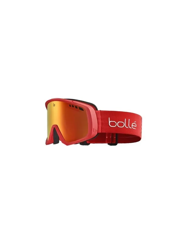 Expédié Aujourd’hui Masque de ski Bollé Mammoth Red Matte Sunrise S2