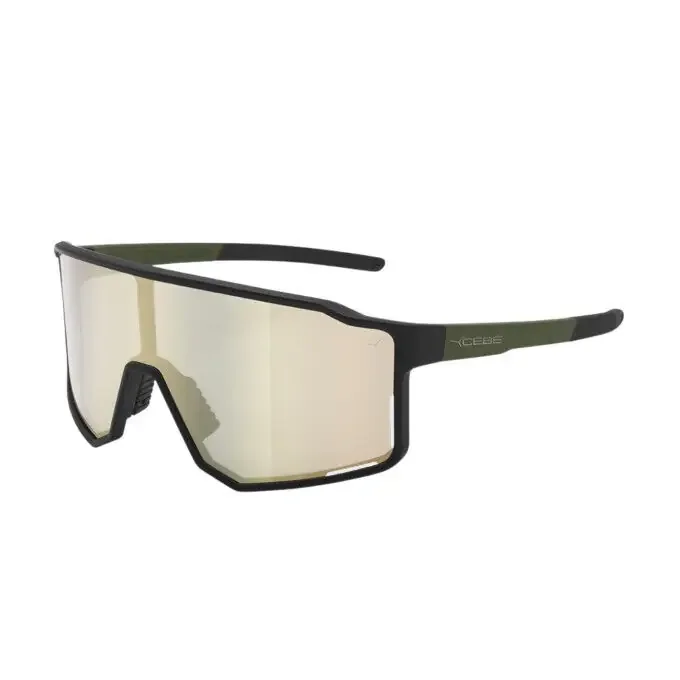 Expédition Rapide Lunettes de sport unisexe Cébé Outflow – Matt Black Kaki