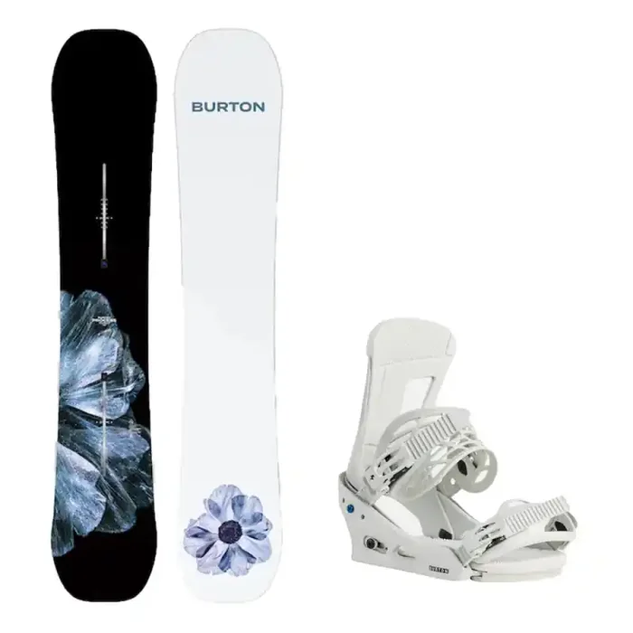Expédition Rapide Pack Snowboard burton process flying v 2026 + Fix freestyle re:flex 2026