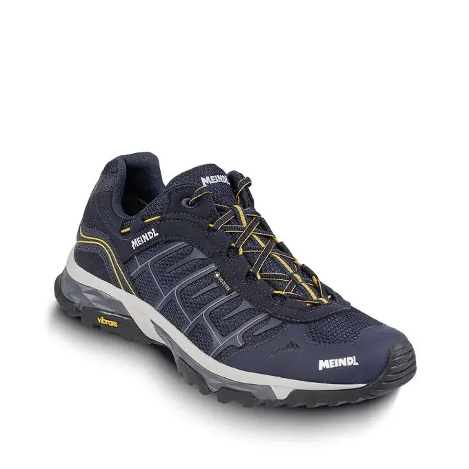 Fait Main Chaussures de trail Meindl FINALE GTX Marine/Jaune
