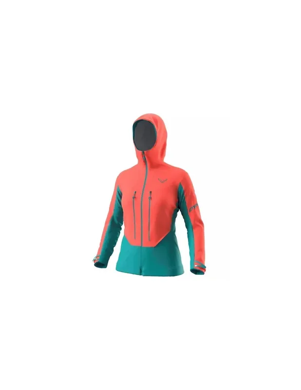Fait Main Veste de ski de Randonnée Dynafit Free Infinium Hybrid W Hot Coral