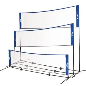 Filet multifonction + housse complete de badminton /tennis/volleyball NT7111