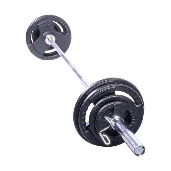 Fit’n Shape Juego de barra y pesas Olympia 85 kg