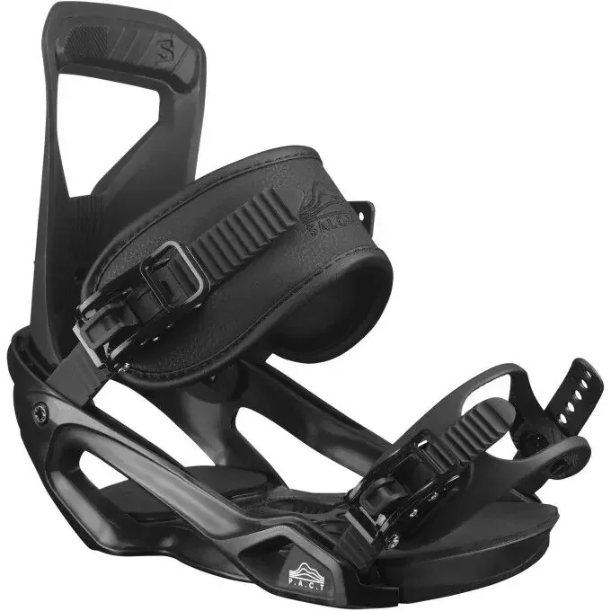 Fixations de snowboard Salomon PACT BLACK Nouveauté
