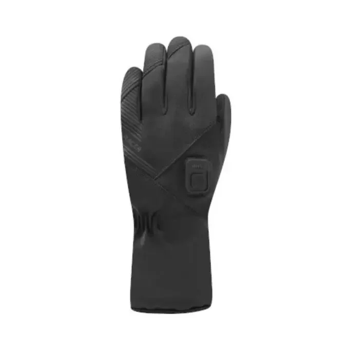 Gants chauffants de vélo mixte Racer E-Glove 4 – Black/Black Artisanat
